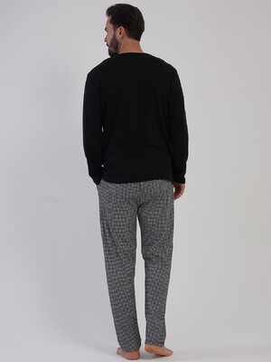 Купить Хлопковый домашний костюм с длинным рукавом VIENETTA MAN 5033622428 в Украина в Lingerie.ua - Одяг для дому та відпочинку, Фото 5