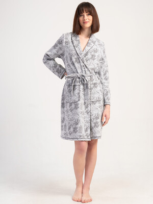 Купить Теплый халат на запах с длинным рукавом VIENETTA 5010210000 в Украина