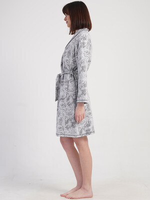 Купить Теплый халат на запах с длинным рукавом VIENETTA 5010210000 в Украина в Lingerie.ua - Одяг для дому та відпочинку, Фото 2