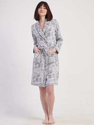 Купить Теплый халат на запах с длинным рукавом VIENETTA 5010210000 в Украина в Lingerie.ua - Одяг для дому та відпочинку, Фото 3