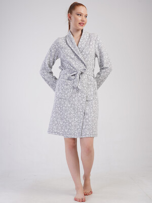 Купить Теплый халат женский на запах VIENETTA 5010220000 в Украина в Lingerie.ua - Одяг для дому та відпочинку, Фото 4