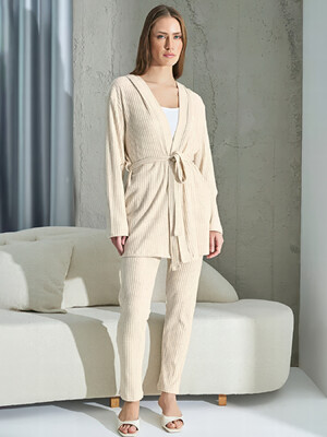 Купить Домашний женский комплект тройка с халатом SEVIM 15340 в Украина в Lingerie.ua - Одяг для дому та відпочинку, Фото 3