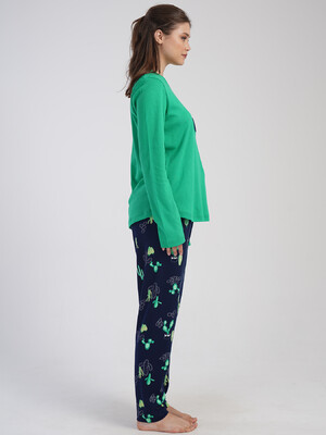 Купить Бавовняний домашній жіночий комплект великого розміру VIENETTA 4033825070 в Украина в Lingerie.ua - Одяг для дому та відпочинку, Фото 5