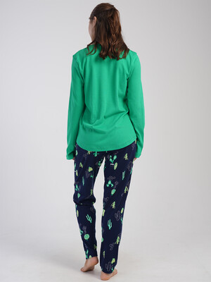 Купить Бавовняний домашній жіночий комплект великого розміру VIENETTA 4033825070 в Украина в Lingerie.ua - Одяг для дому та відпочинку, Фото 8