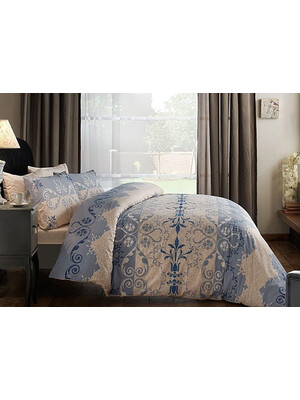 Комплект постільної білизни двоспальний TAC Ranforсe Elenor