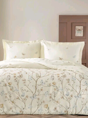 Двуспальный комплект постельного белья TAC Saten Lesly