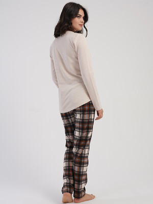 Купить Байковий комплект з довгим рукавом VIENETTA 5030902091 в Украина в Lingerie.ua - Одяг для дому та відпочинку, Фото 2