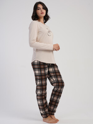 Купить Байковий комплект з довгим рукавом VIENETTA 5030902091 в Украина в Lingerie.ua - Одяг для дому та відпочинку, Фото 3