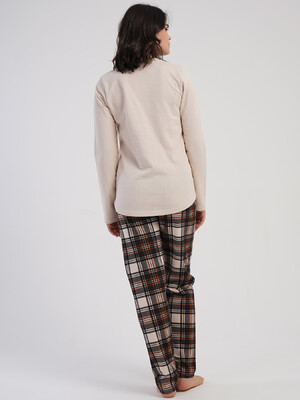 Купить Байковий комплект з довгим рукавом VIENETTA 5030902091 в Украина в Lingerie.ua - Одяг для дому та відпочинку, Фото 5