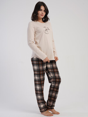 Купить Байковий комплект з довгим рукавом VIENETTA 5030902091 в Украина в Lingerie.ua - Одяг для дому та відпочинку, Фото 8