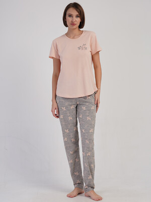 Хлопковый комплект с брюками VIENETTA 4083802378