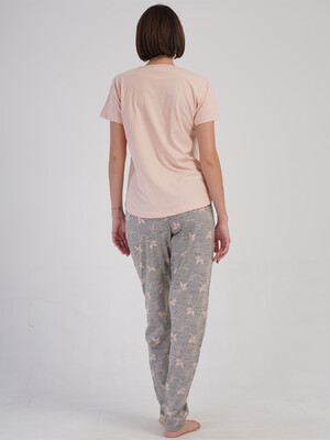 Купить Бавовняний комплект зі штанами VIENETTA 4083802378 в Украина в Lingerie.ua - Одяг для дому та відпочинку, Фото 4