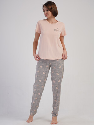 Купить Бавовняний комплект зі штанами VIENETTA 4083802378 в Украина в Lingerie.ua - Одяг для дому та відпочинку, Фото 6