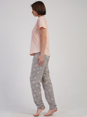 Купить Бавовняний комплект зі штанами VIENETTA 4083802378 в Украина в Lingerie.ua - Одяг для дому та відпочинку, Фото 8