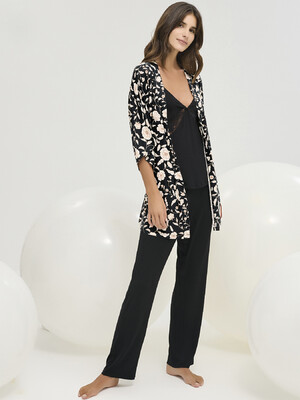 Домашний комплект тройка с халатом SEVIM 16417