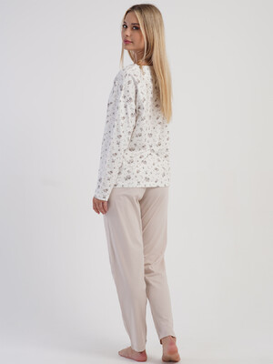 Купить Хлопковый домашний комплект с длинным рукавом VIENETTA 5033673879 в Украина в Lingerie.ua - Одяг для дому та відпочинку, Фото 6