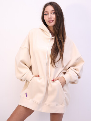 Купить Теплое флисовое худи с капюшоном LINGERIE 170828-1 в Украина в Lingerie.ua - Одяг для дому та відпочинку, Фото 5