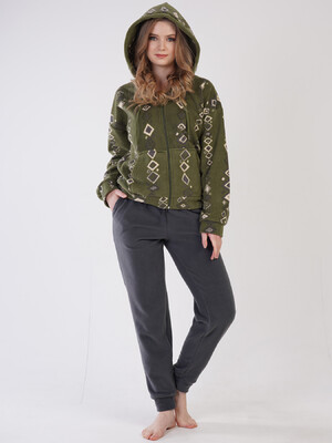 Флісовий костюм жіночий з капюшоном VIENETTA 3041570282