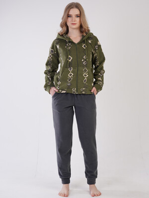 Купить Флісовий костюм жіночий з капюшоном VIENETTA 3041570282 в Украина в Lingerie.ua - Одяг для дому та відпочинку, Фото 9