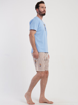 Купить Хлопковый комплект мужской с шортами VIENETTA MAN 5080157715 в Украина в Lingerie.ua - Одяг для дому та відпочинку, Фото 8