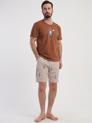 Купить Хлопковый комплект мужской с шортами VIENETTA MAN 5080157715 в Украина в Lingerie.ua - Одяг для дому та відпочинку, Фото 7