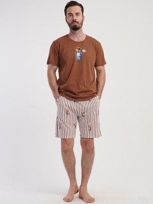 Купить Хлопковый комплект мужской с шортами VIENETTA MAN 5080157715 в Украина в Lingerie.ua - Одяг для дому та відпочинку, Фото 3