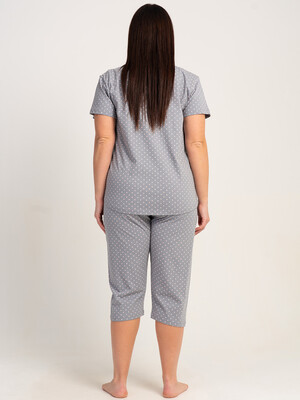 Купить Летний хлопковый комплект большого размера VIENETTA 5110441248 в Украина в Lingerie.ua - Одяг для дому та відпочинку, Фото 6