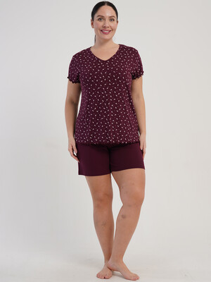 Купить Літній комплект з віскози жіночий великого розміру VIENETTA 5120631327 в Украина в Lingerie.ua - Одяг для дому та відпочинку, Фото 3