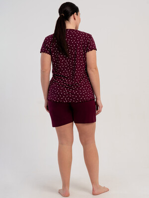 Купить Літній комплект з віскози жіночий великого розміру VIENETTA 5120631327 в Украина в Lingerie.ua - Одяг для дому та відпочинку, Фото 5