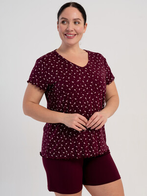 Купить Літній комплект з віскози жіночий великого розміру VIENETTA 5120631327 в Украина в Lingerie.ua - Одяг для дому та відпочинку, Фото 6