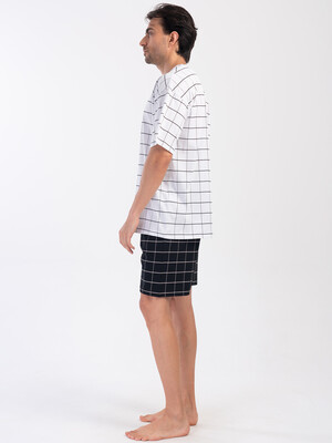 Купить Хлопковая пижама с шортами VIENETTA MAN 4032650191 в Украина в Lingerie.ua - Одяг для дому та відпочинку, Фото 3