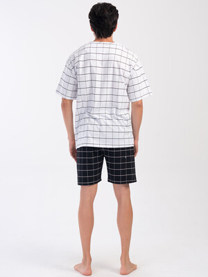 Купить Хлопковая пижама с шортами VIENETTA MAN 4032650191 в Украина в Lingerie.ua - Одяг для дому та відпочинку, Фото 6