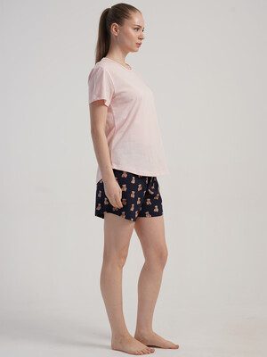 Купить Літній бавовняний комплект із футболки та шортів VIENETTA 5120347304 в Украина в Lingerie.ua - Одяг для дому та відпочинку, Фото 7