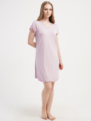 Купить Ночная сорочка из вискозы с коротким рукавом VIENETTA 6010020000  в Украина в Lingerie.ua - Одяг для дому та відпочинку, Фото 2