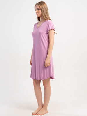 Купить Ночная сорочка из вискозы с коротким рукавом VIENETTA 6010020000  в Украина в Lingerie.ua - Одяг для дому та відпочинку, Фото 8