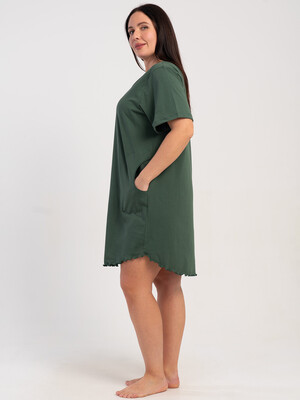 Купить Хлопковая летняя туника большого размера VIENETTA 5120230000 в Украина в Lingerie.ua - Одяг для дому та відпочинку, Фото 4