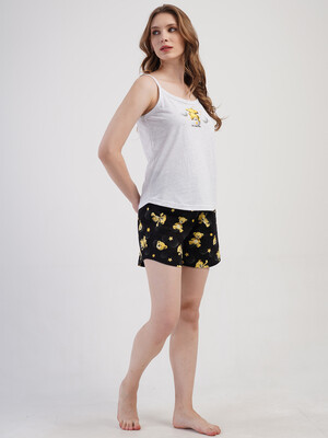 Купить Бавовняний літній комплект (майка + шорти) VIENETTA 4082966825 в Украина в Lingerie.ua - Одяг для дому та відпочинку, Фото 4