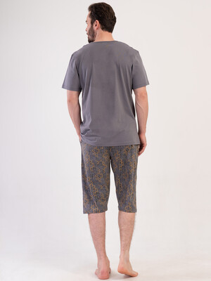 Купить Хлопковый летний костюм (футболка + капри) VIENETTA MAN 4081670278 в Украина в Lingerie.ua - Одяг для дому та відпочинку, Фото 4