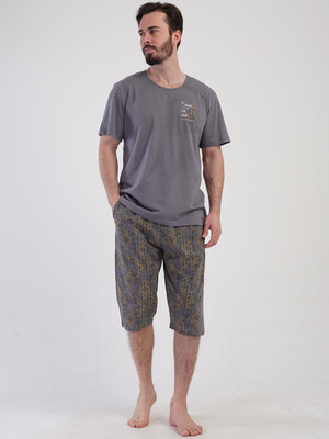 Купить Хлопковый летний костюм (футболка + капри) VIENETTA MAN 4081670278 в Украина в Lingerie.ua - Одяг для дому та відпочинку, Фото 6