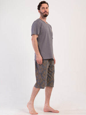 Купить Хлопковый летний костюм (футболка + капри) VIENETTA MAN 4081670278 в Украина в Lingerie.ua - Одяг для дому та відпочинку, Фото 7