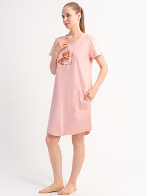 Купить Хлопковая летняя туника с коротким рукавом VIENETTA 6011490000 в Украина