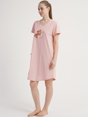 Купить Хлопковая летняя туника с коротким рукавом VIENETTA 6011490000 в Украина в Lingerie.ua - Одяг для дому та відпочинку, Фото 6