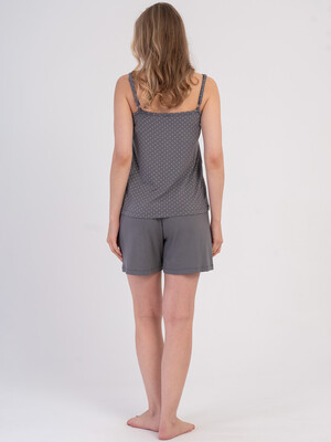 Купить Пижама из вискозы с кружевом (майка + шорты) VIENETTA 6040080928 в Украина в Lingerie.ua - Одяг для дому та відпочинку, Фото 4