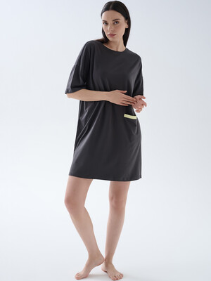 Купить Туника оверсайз с коротким рукавом HAYS 70319 в Украина в Lingerie.ua - Одяг для дому та відпочинку, Фото 7