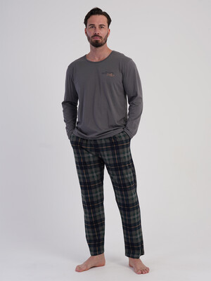 Купить Хлопковый домашний костюм (лонгслив + брюки) VIENETTA MAN 6051854612 в Украина в Lingerie.ua - Одяг для дому та відпочинку, Фото 5