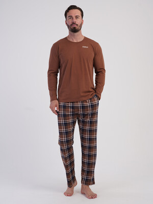 Купить Хлопковый домашний костюм (лонгслив + брюки) VIENETTA MAN 6052891072 в Украина в Lingerie.ua - Одяг для дому та відпочинку, Фото 9