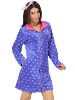 Халат женский на молнии VIENETTA 8680646013217