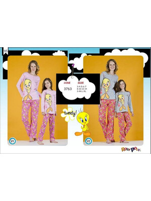 Купить Пижама для девочек детская TWEETY 3763 в Украина
