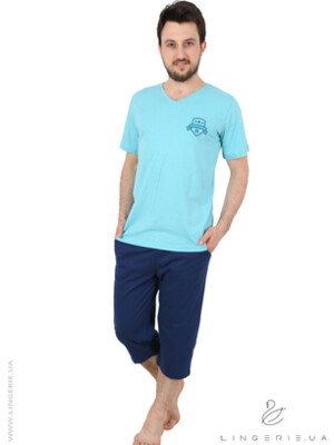 Комплект мужской из футболки и капри GAZZAZ 4030964163