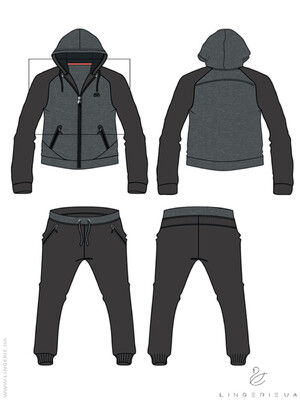 Купить Костюм женский AXXEL T1061 в Украина в Lingerie.ua - Одяг для дому та відпочинку, Фото 3